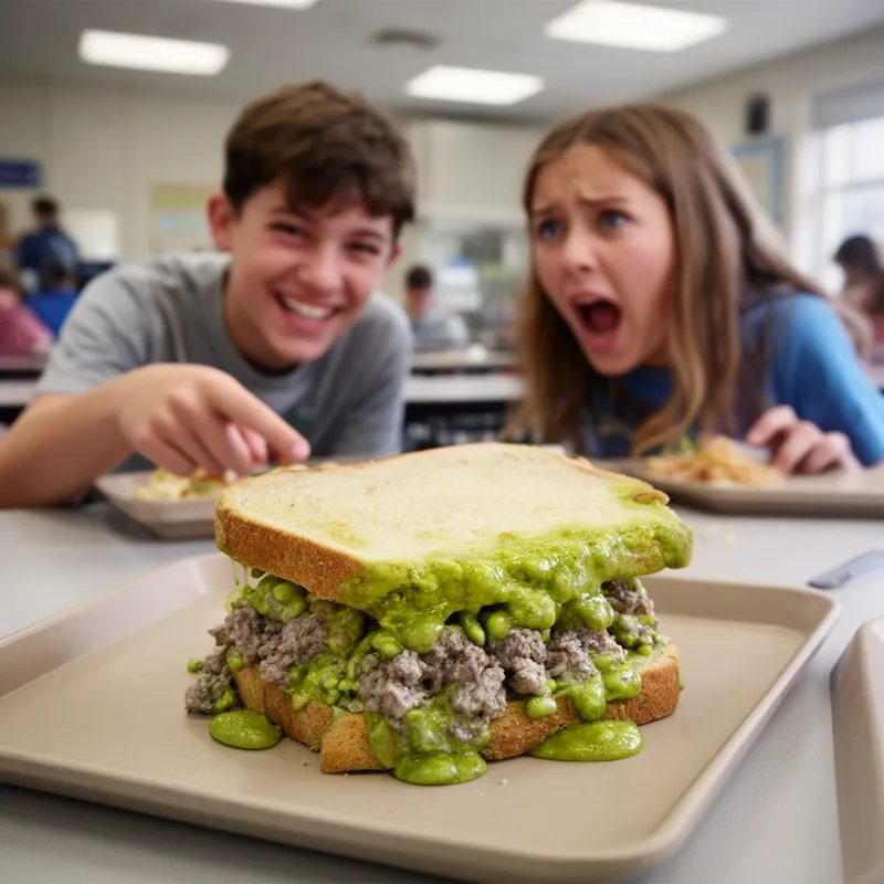 booger sandwich