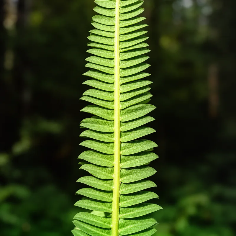 pinnate-leafed