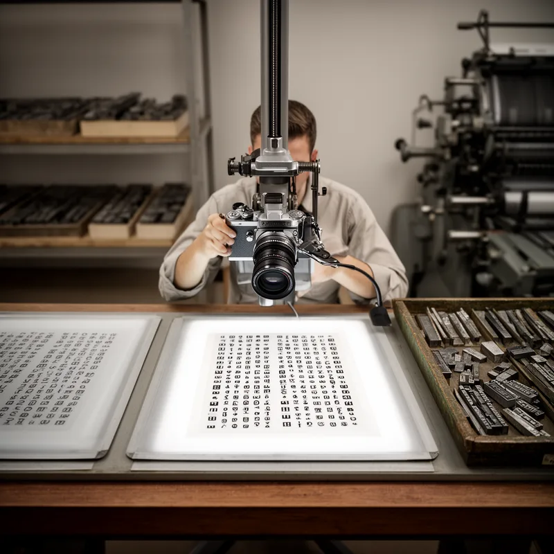 to phototypesetting