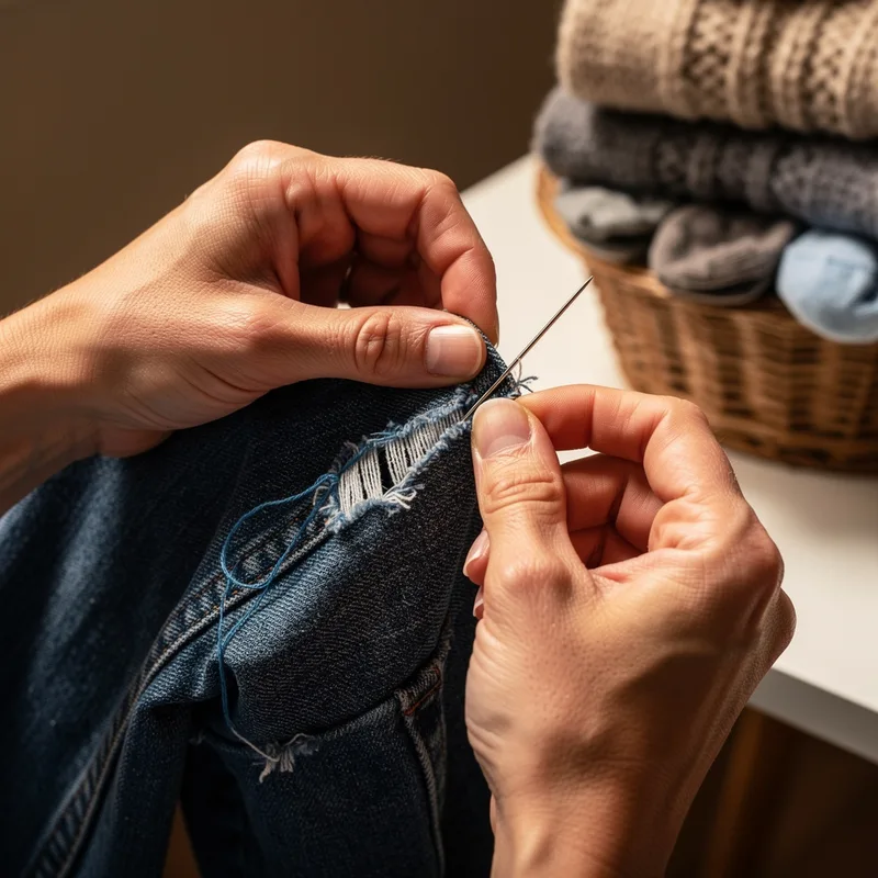 mending