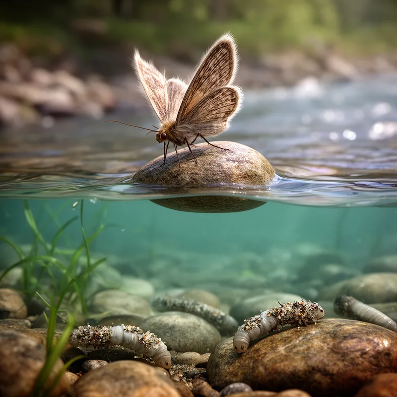 trichopterous insect