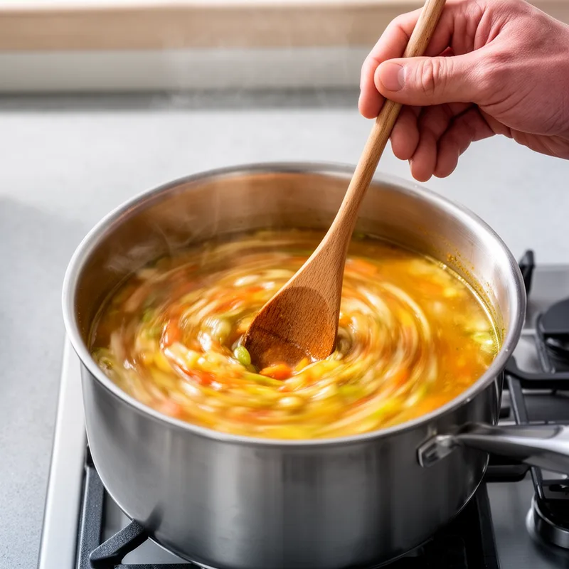 stirring