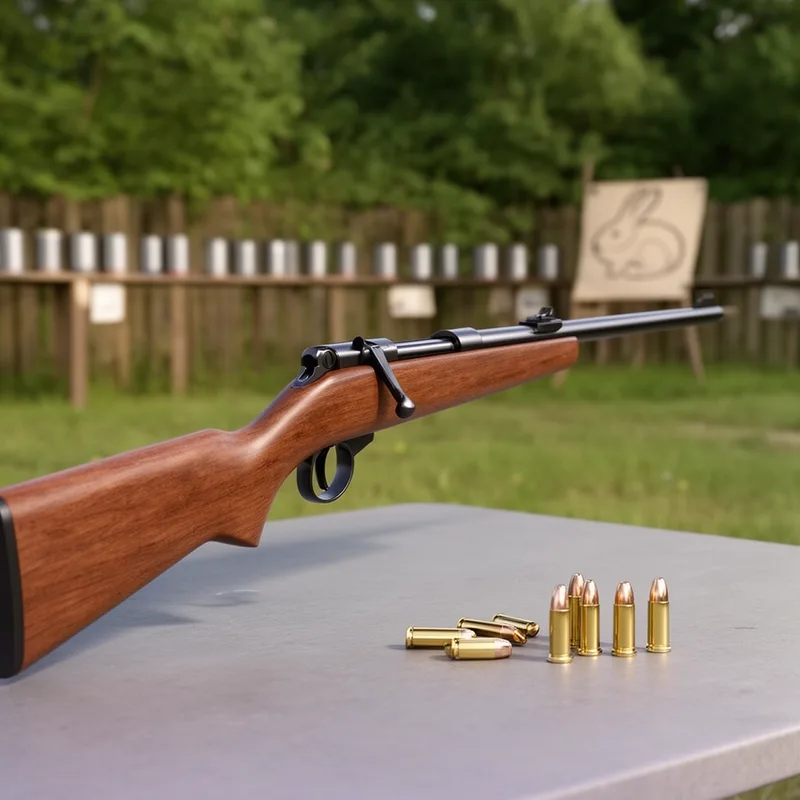 twenty-two rifle