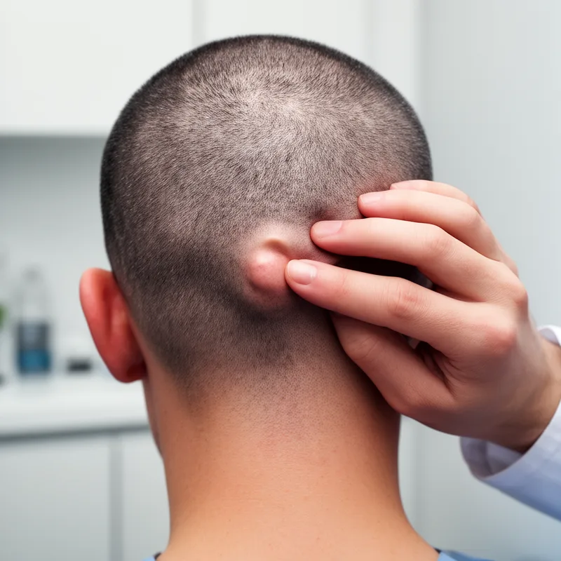 occipital protuberance