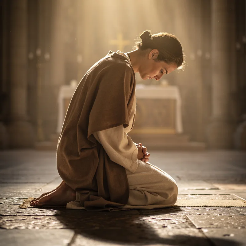 kneeling