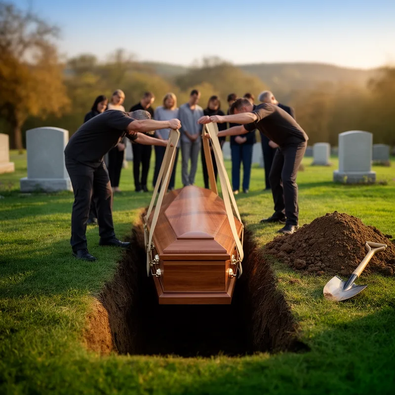 interred