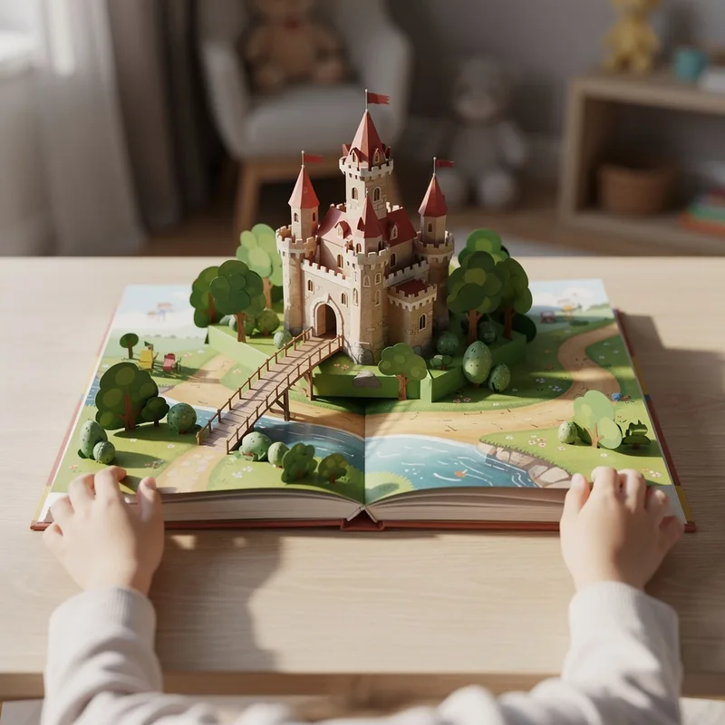 pop-up book
