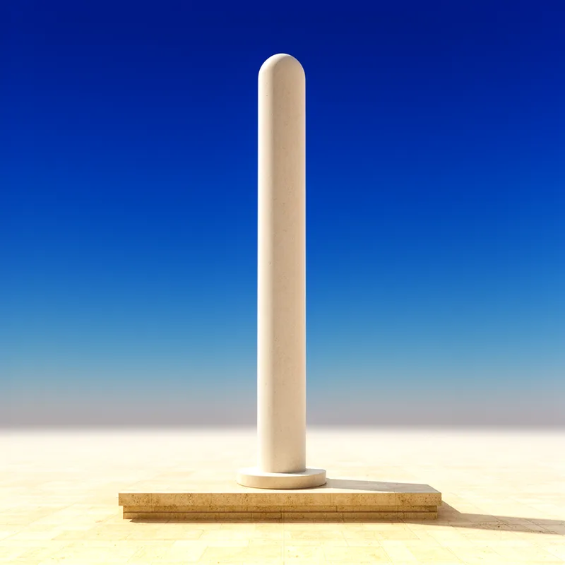 pillar-shaped