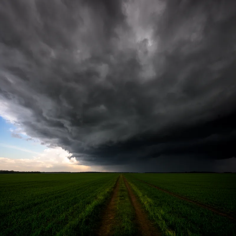 to overcast