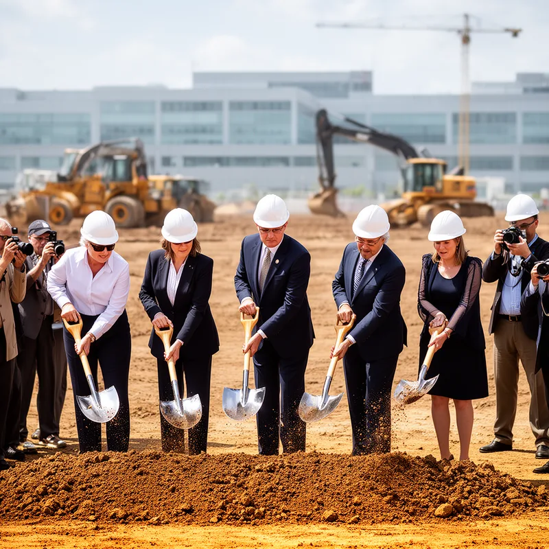ground-breaking ceremony