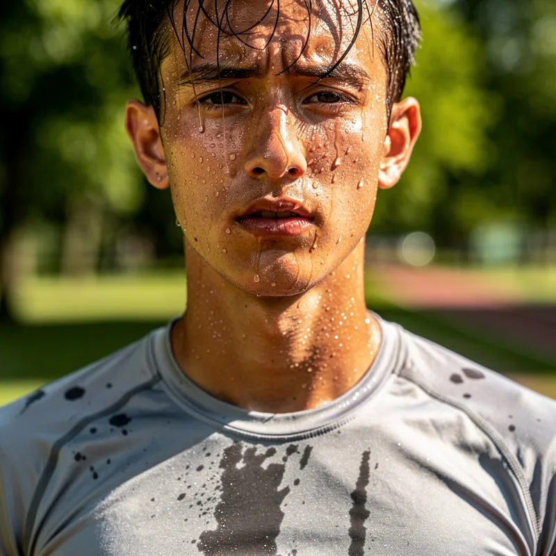 sweaty