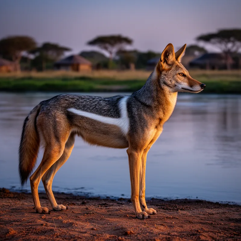 side-striped jackal