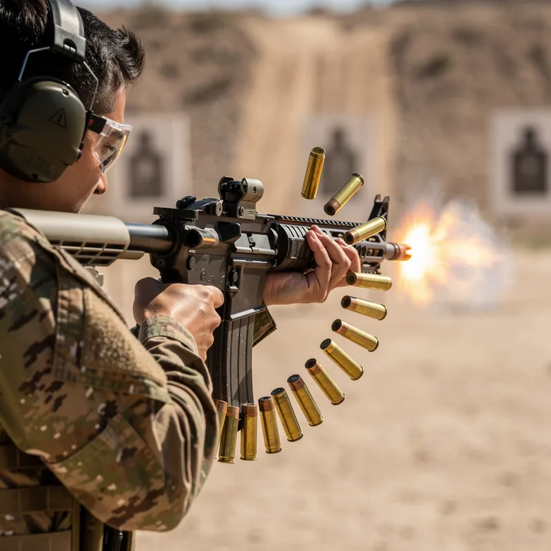 automatic rifle