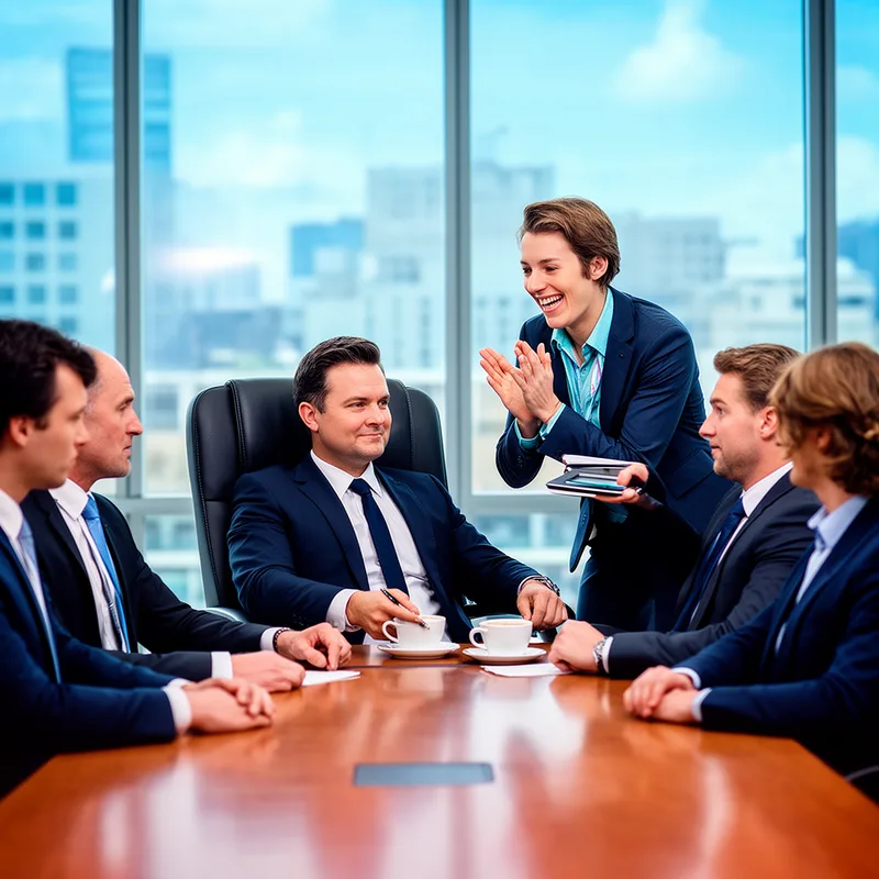 to lick the CEO's balls