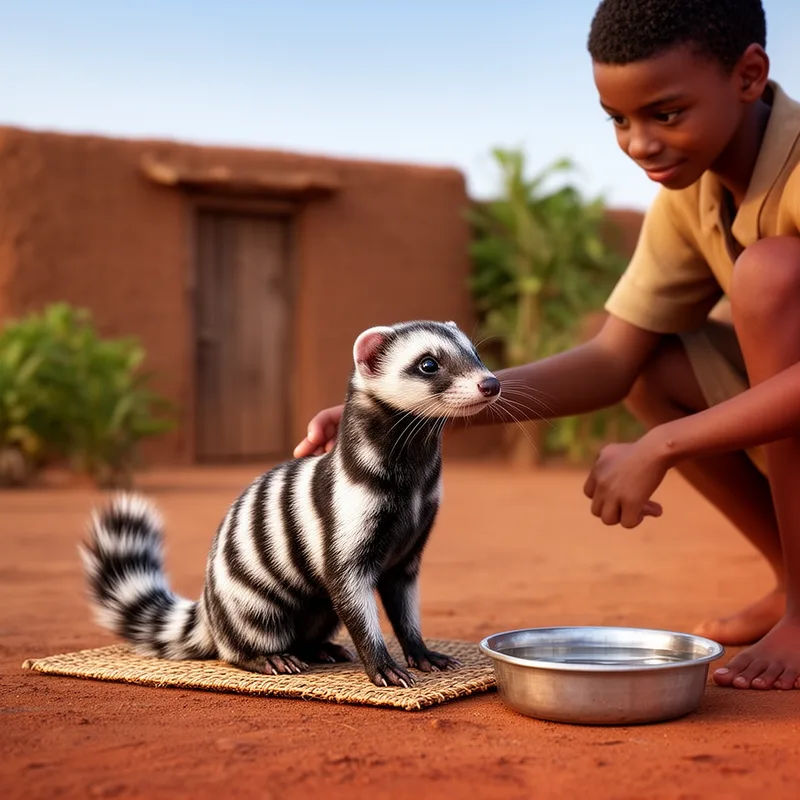 striped muishond