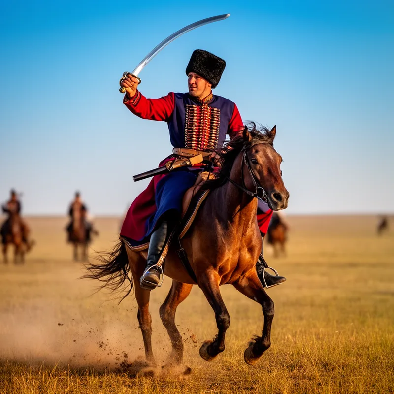 Cossack warrior