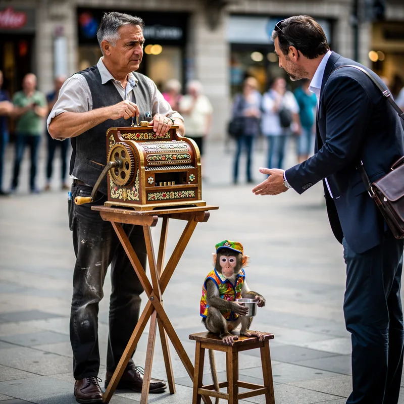 organ grinder