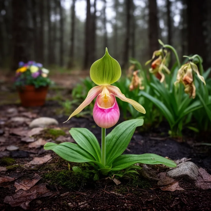 slipper orchid