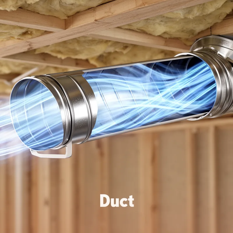 to duct