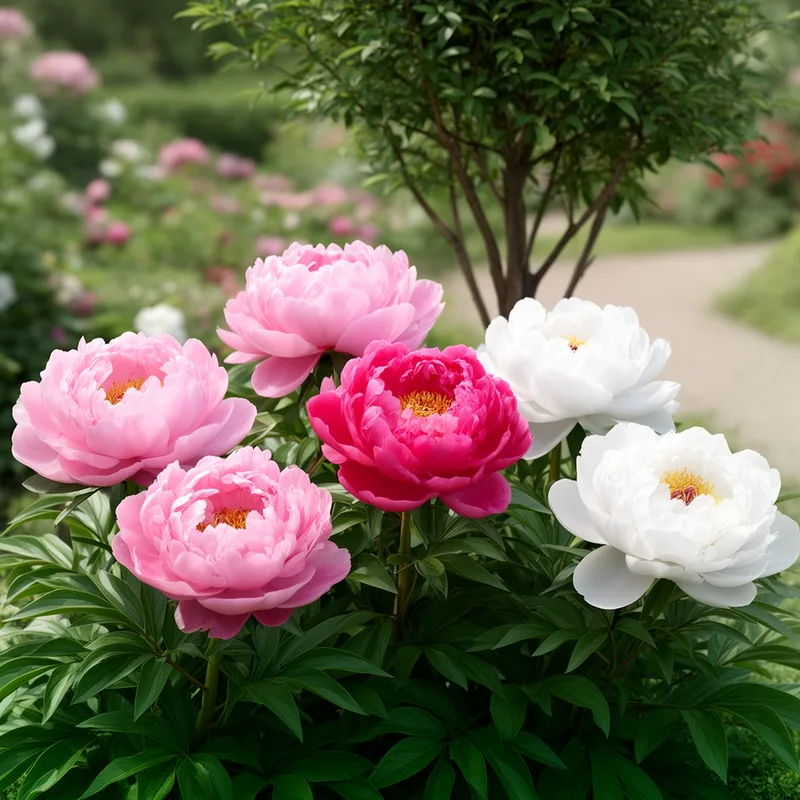 genus Paeonia