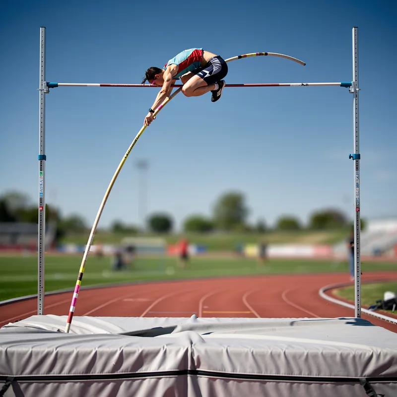 pole vaulting