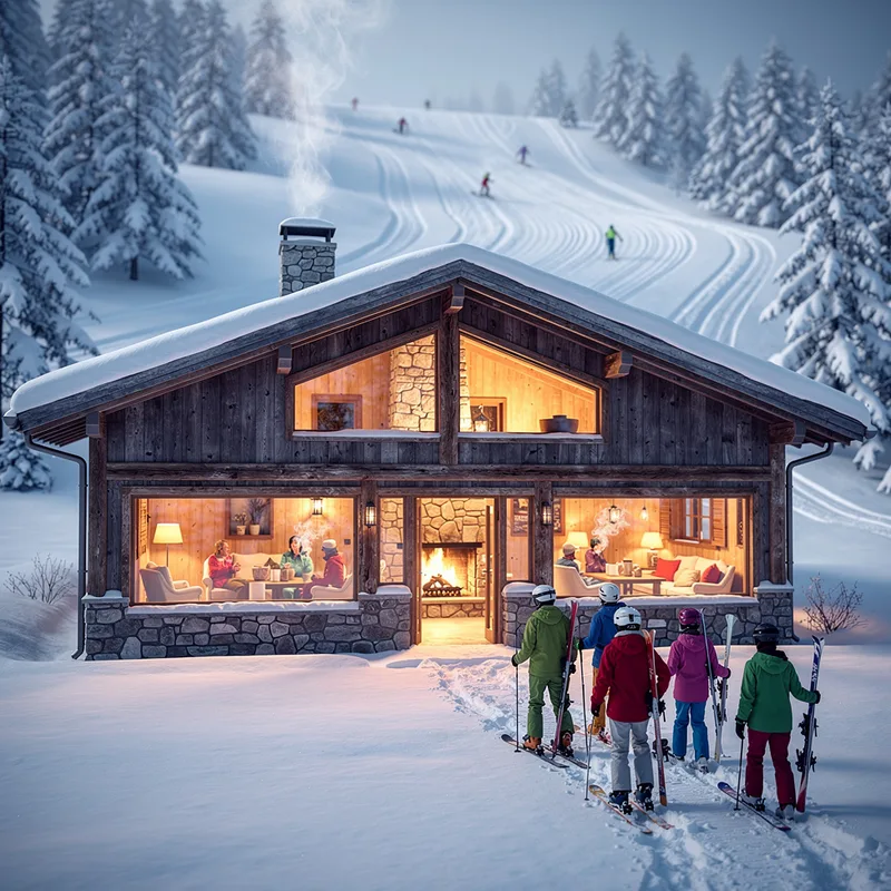 ski lodge