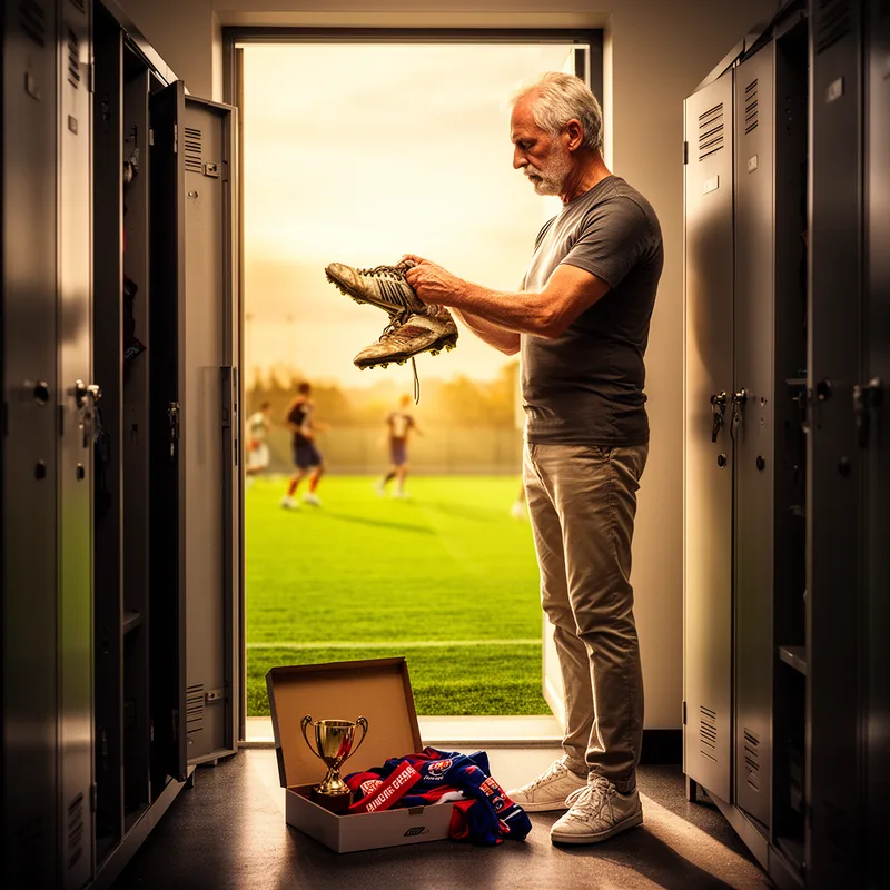 to hang up one's boots
