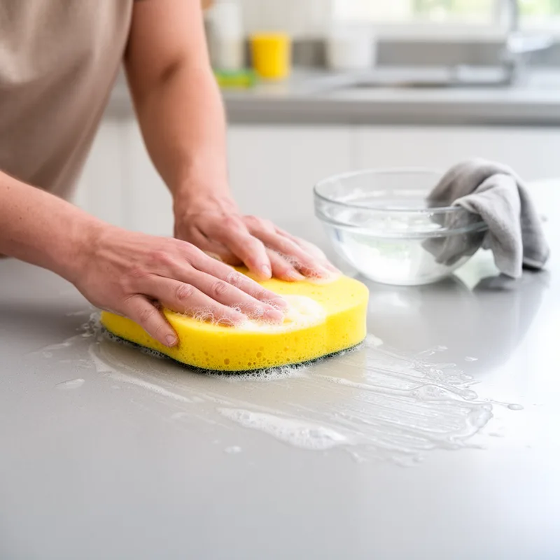 to sponge down