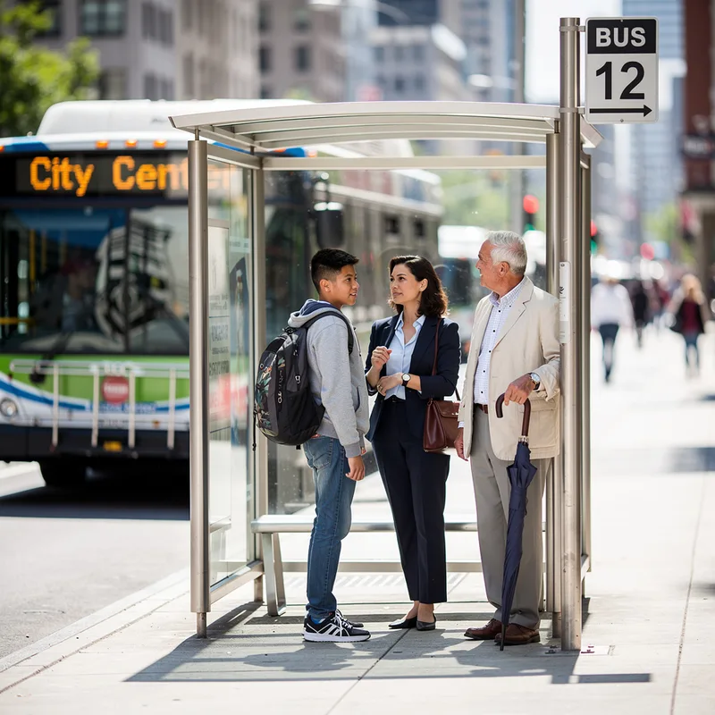 bus stop