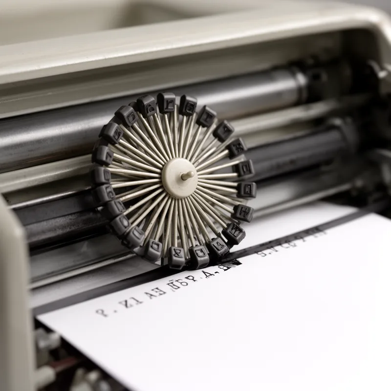 daisy print wheel