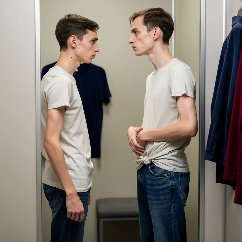 thin person