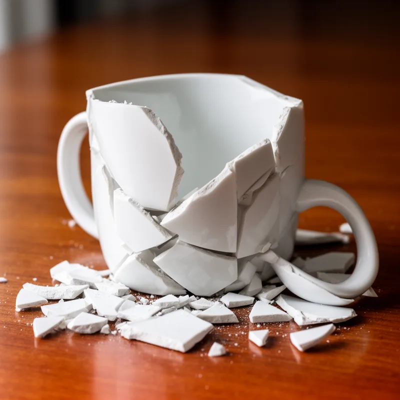 broken