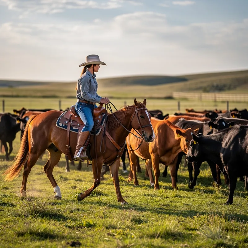 to ride herd