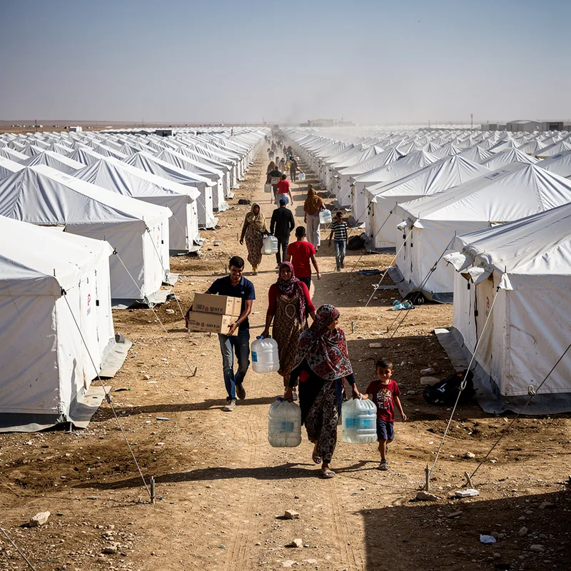 refugee camp