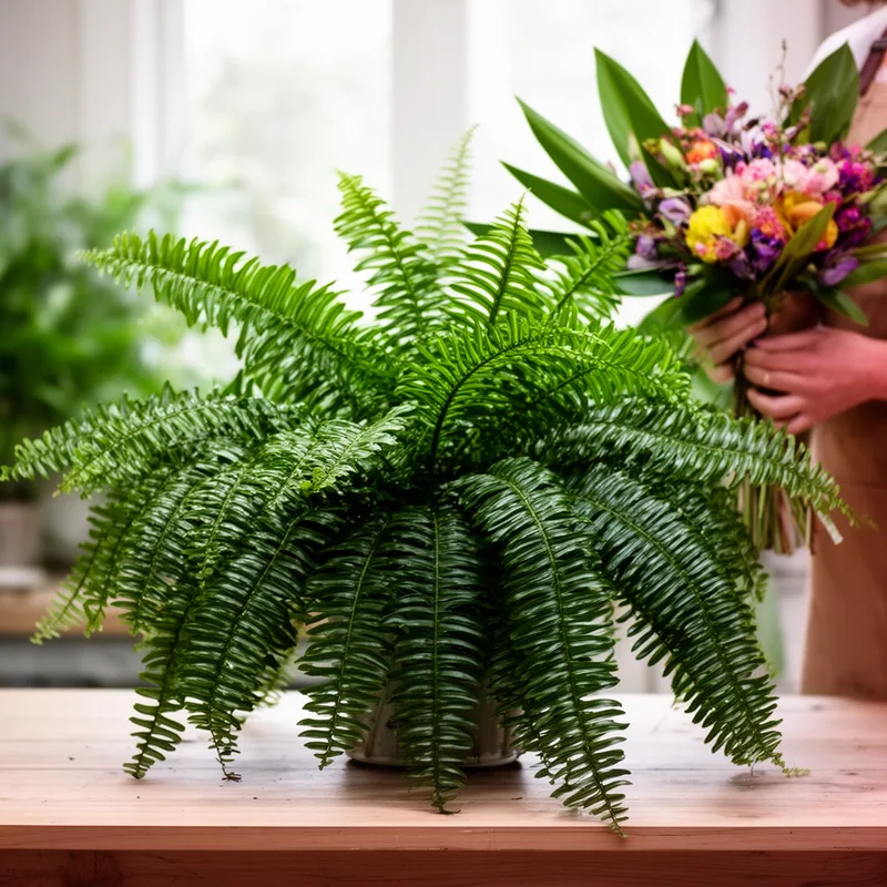 leatherleaf fern