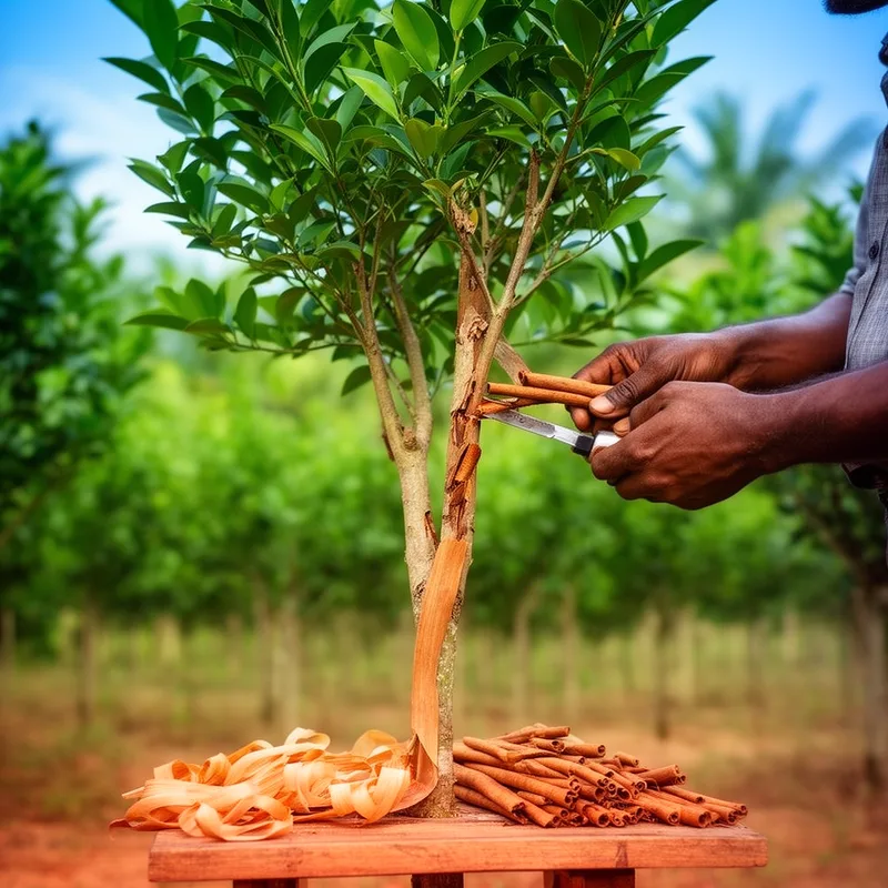 Ceylon cinnamon tree