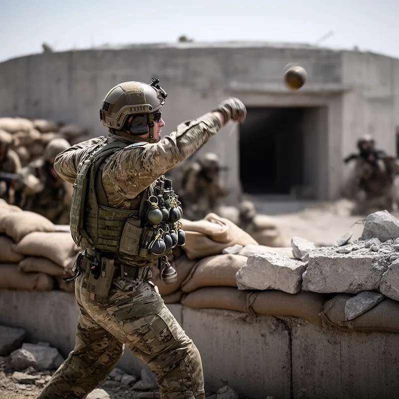 grenade thrower