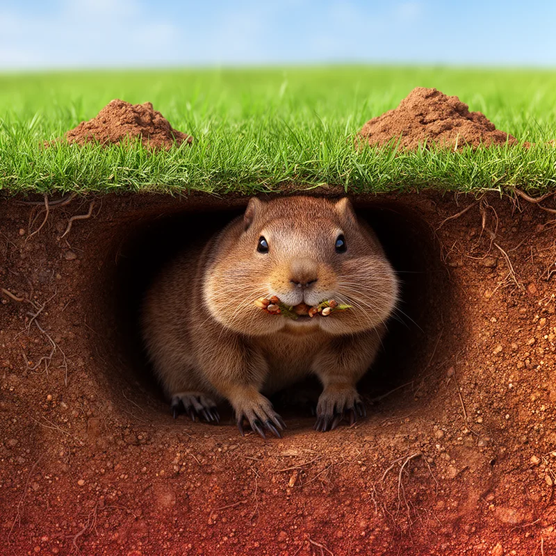 plains pocket gopher