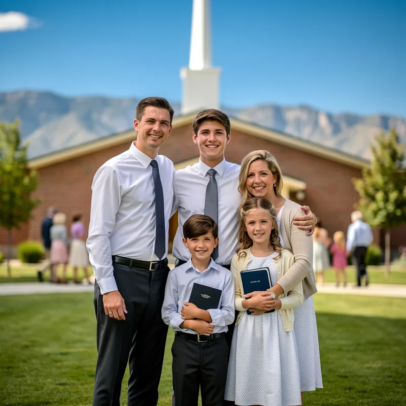 Mormon family