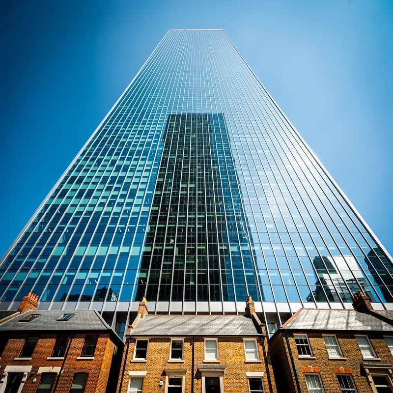 to tower over