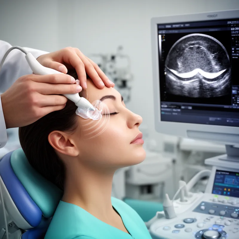 B-scan ultrasonography