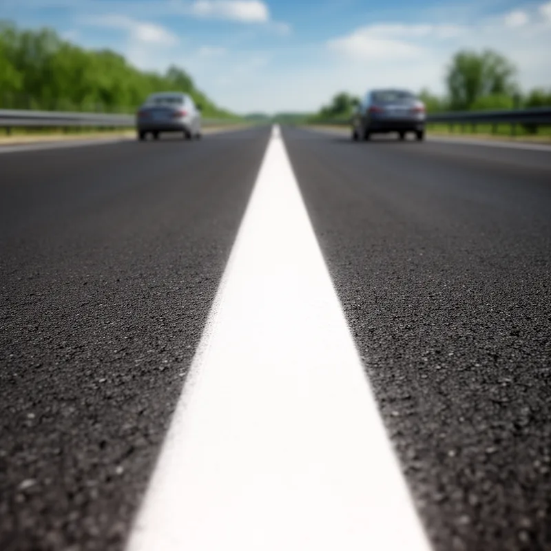 white line