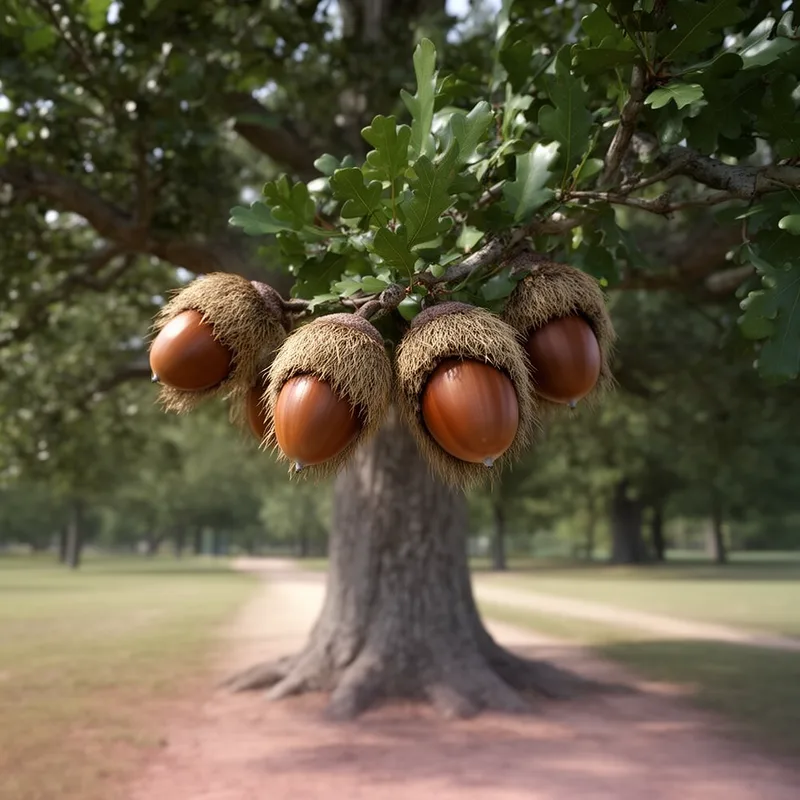 mossy-cup oak