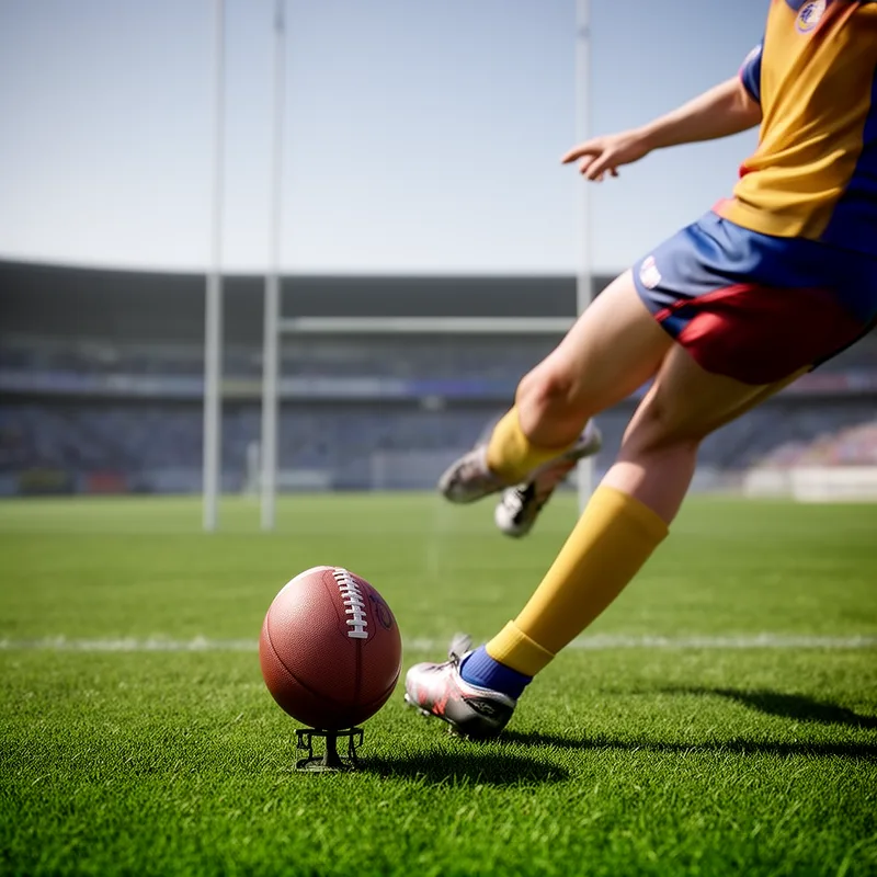 to place-kick