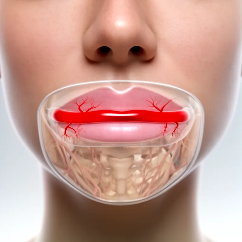 inferior labial artery