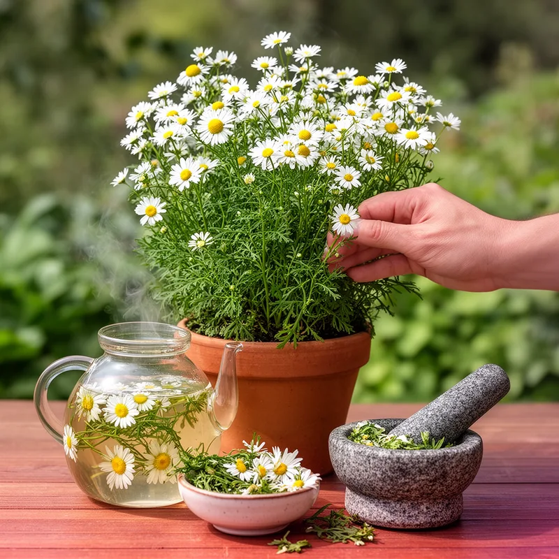 Chrysanthemum parthenium