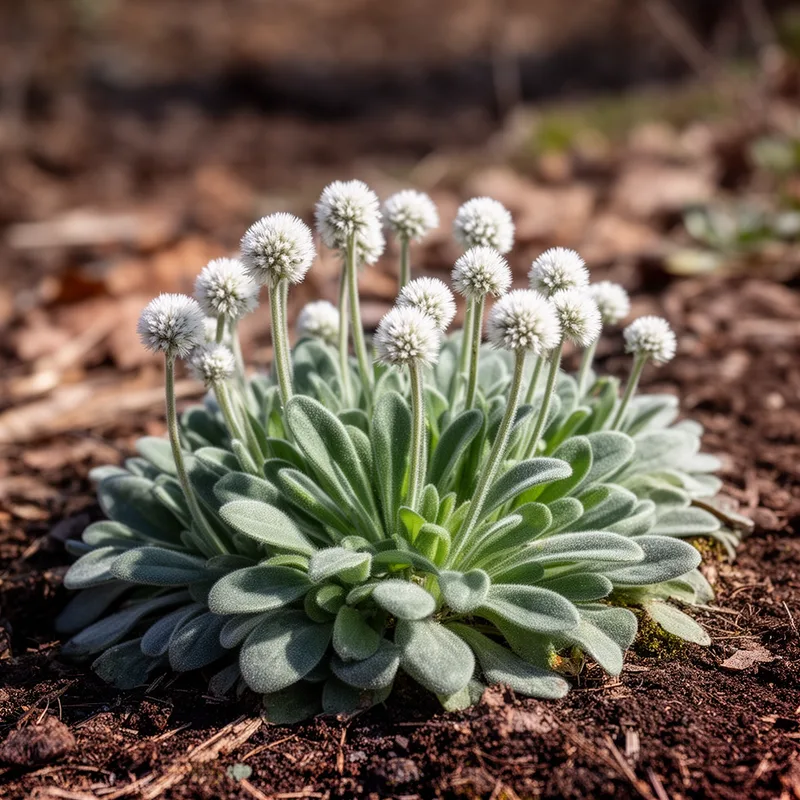 plantain-leaved pussytoes