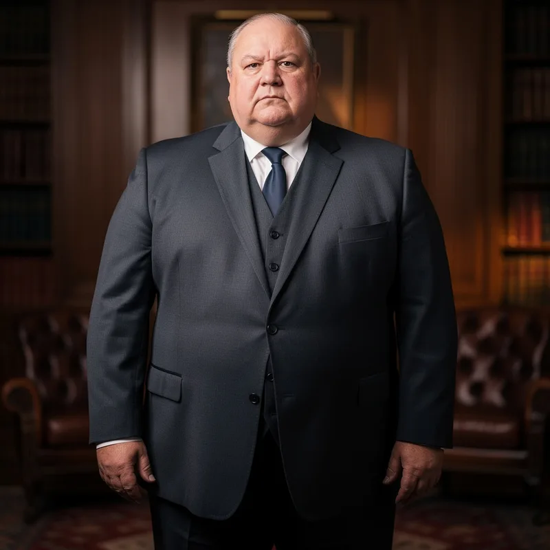 portly