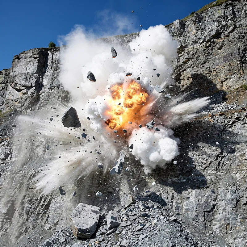to blast