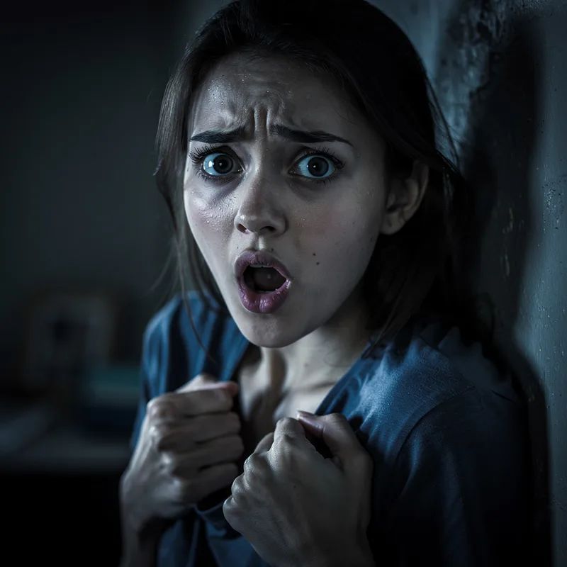 terrified